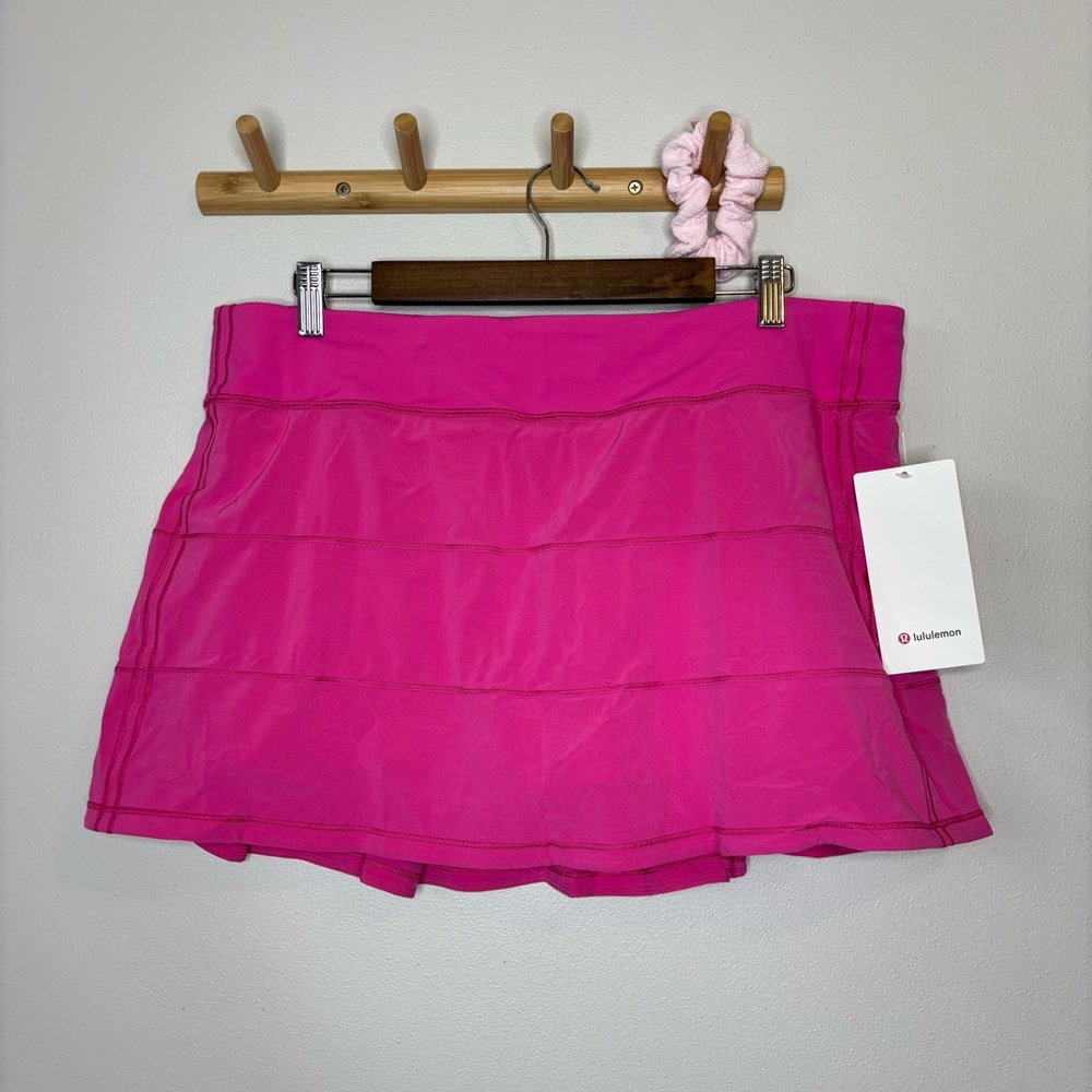 NWT lululemon Pace Rival midrise skirt size 14